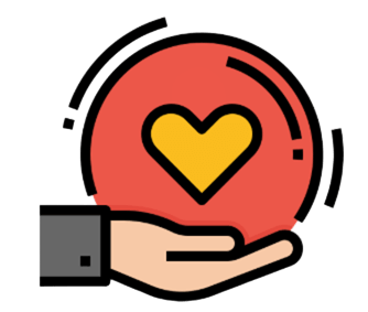 Caring icon