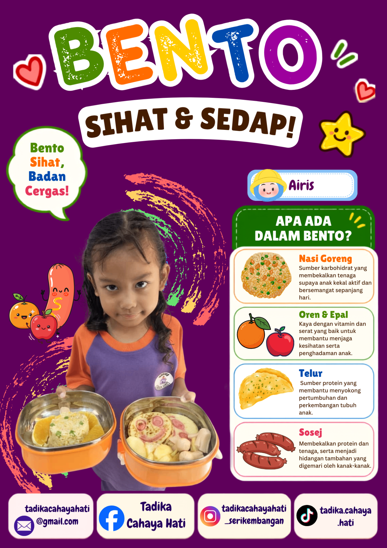 Minggu Pemakanan Sihat & Seimbang 2026 – Program Kesihatan – Tadika Cahaya Hati